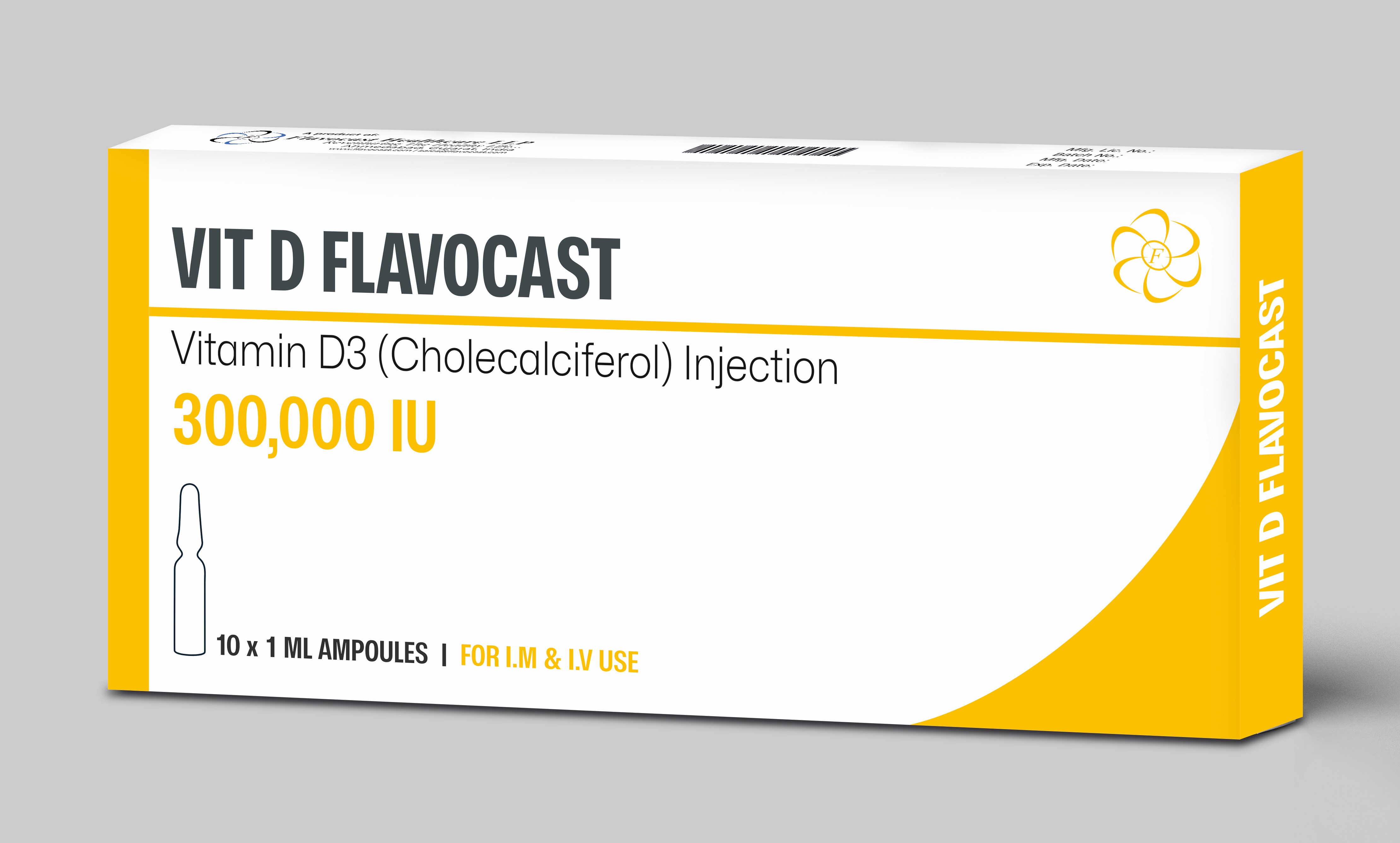 Vitamin D3 Cholecalciferol Injection
