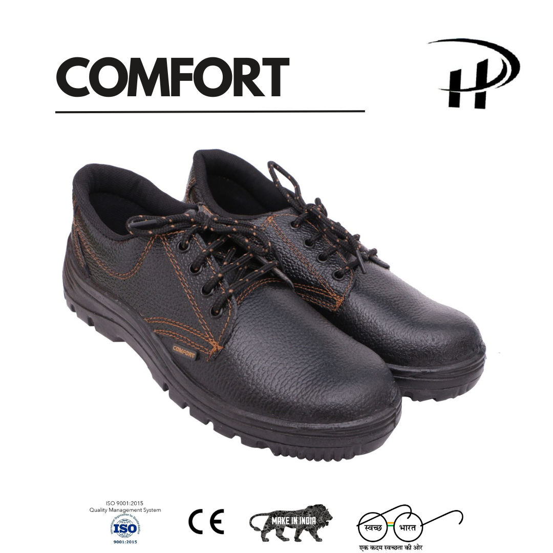 Hindpro Comfort Safety Shoes - Color: Black