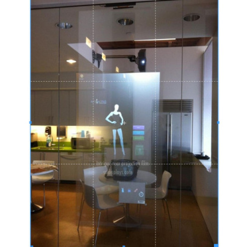 Mirror Type Rear Projection Film