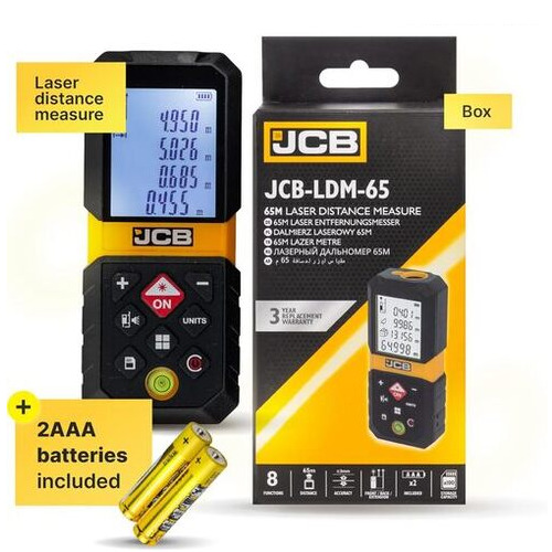 Jcb Laser Distance Meter Jcb-Ldm-65