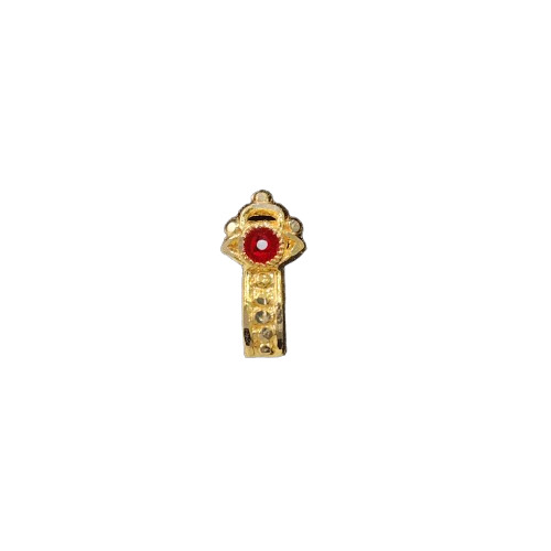 Golden Die Nose Pin - Gender: Women'S