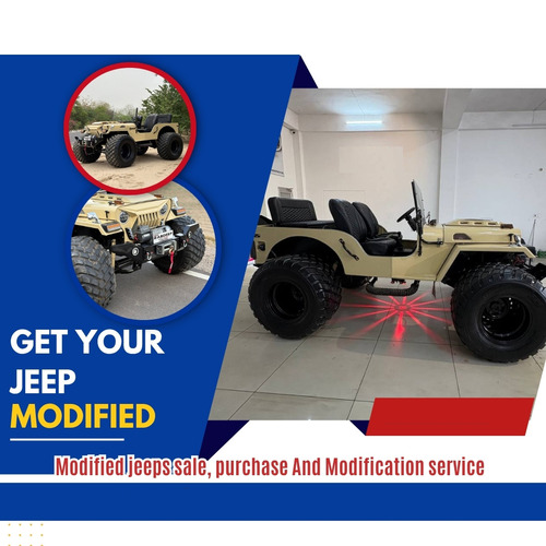 Modified Jeeps Dabwali - Color: Desert