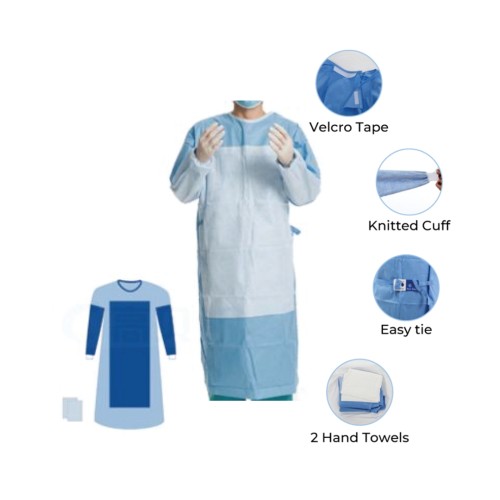Reinforced Surgical Gowns - Application: Hospital