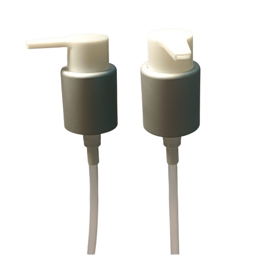 24Mm Beak Dispenser Pump (White Silver Matt) Without Clip - Color: White