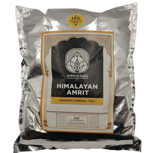 Himalayan Amrit Kangra Herbal Tea (Loose Leaf, 100g) - Organic Green Tea, 20 Herbs, Food Grade, Detox Blend