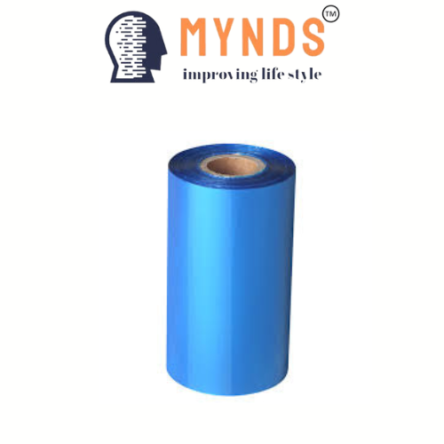 MYNDS-WR-110-100-CB 110mm x 100m Blue Resin Ribbon