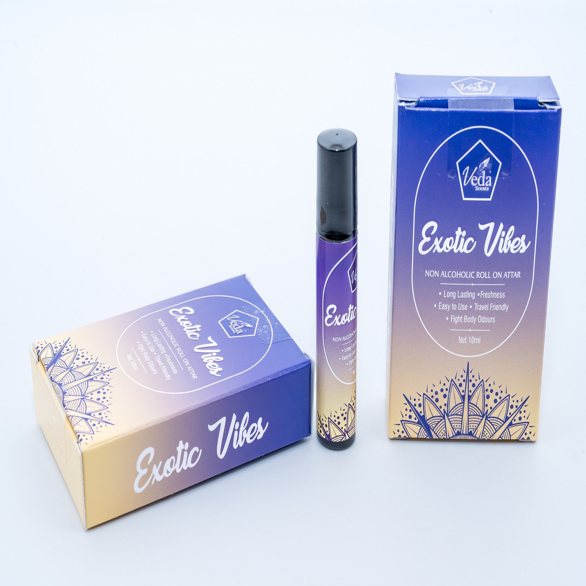 Exotic Vibes Roll On Attar - Brand Name: Veda Scents