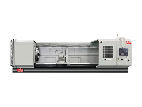 Flat Bed Cnc Lathe Roll Turning Machine