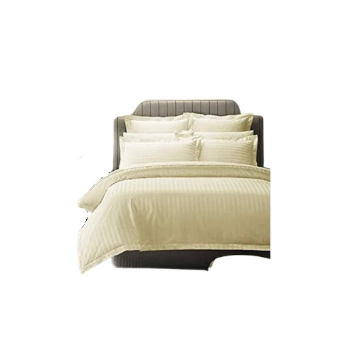 Yellow King Size Bed Sheet - Design Type: Modern