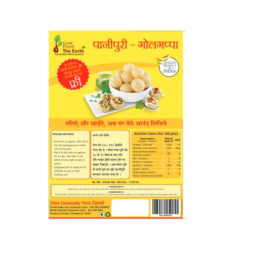 Food Product Labels