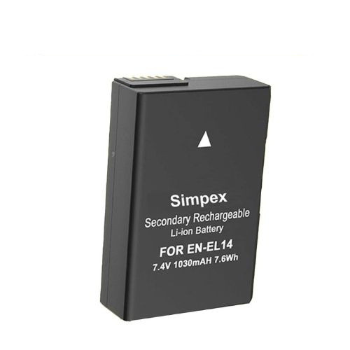 Simpex Camera Secondary Rechargeable Li-Ion Battery - Features: Durable