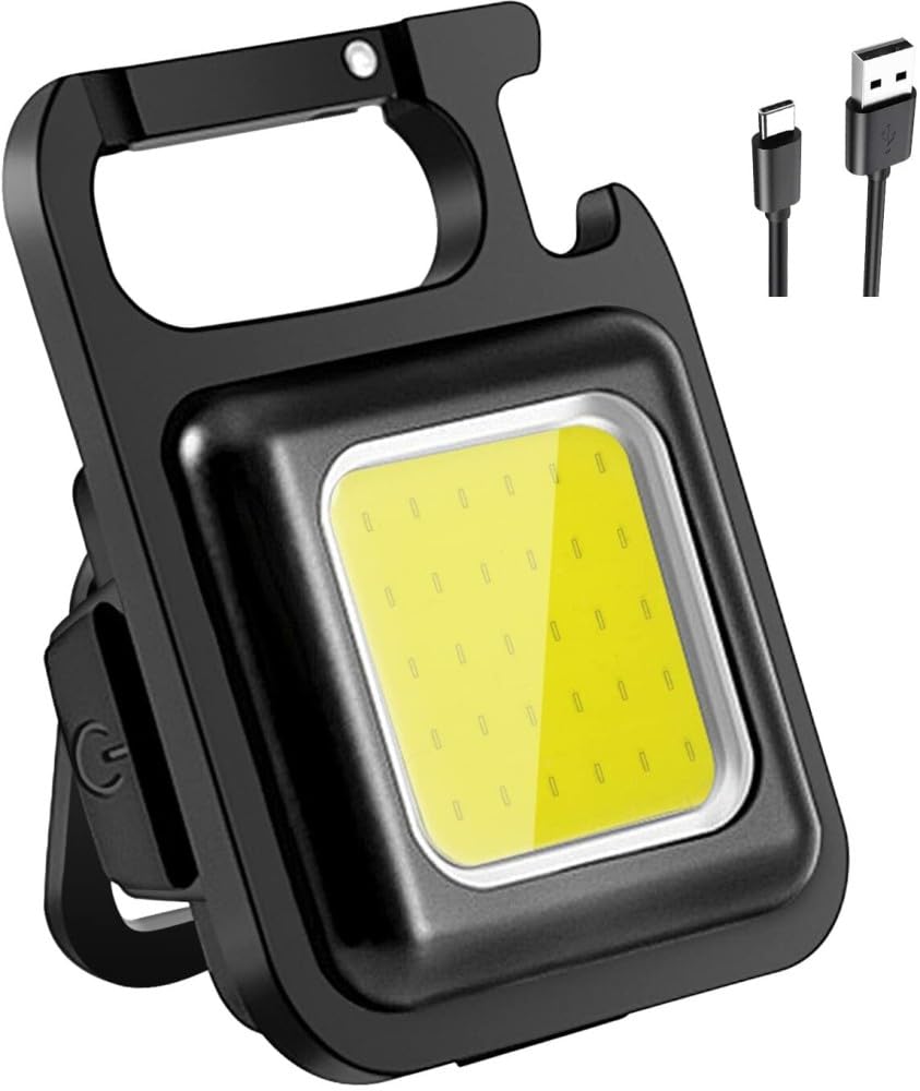 Mini Cob Keychain Emergency Light