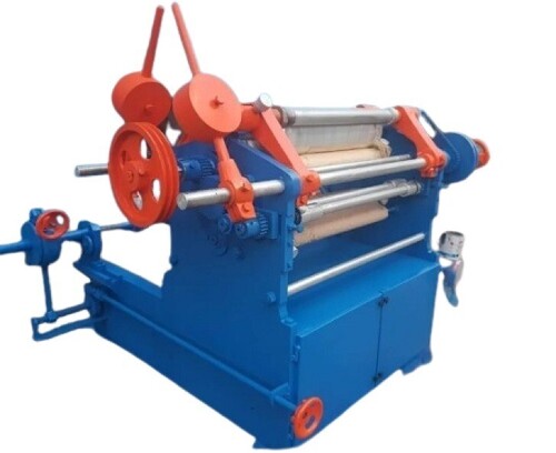 Paper Roll Slitting And Rewinding Machines - Color: Blue