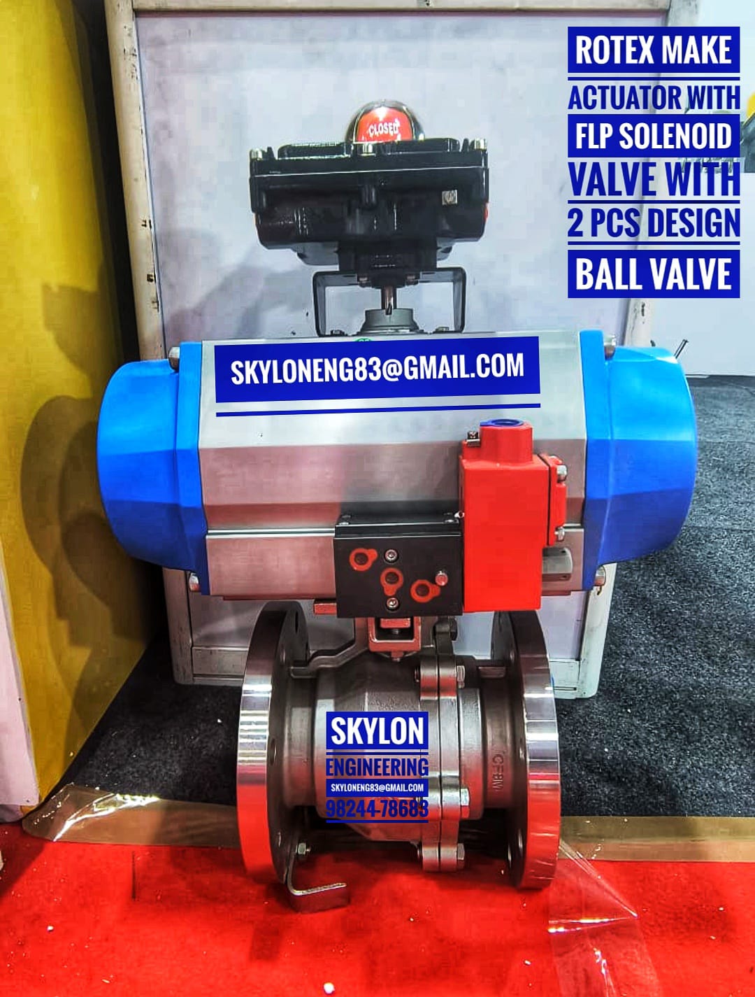 Actuator Ball Valve