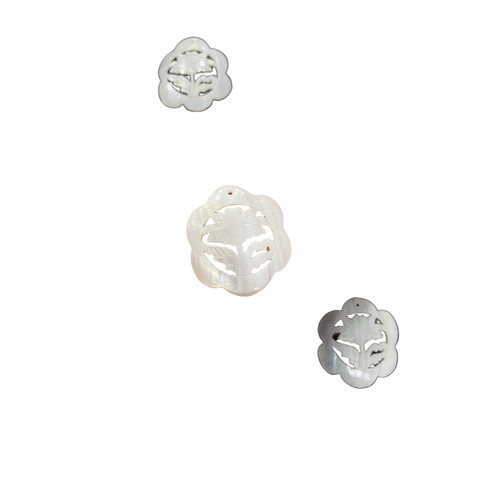 Mother Of Pearl Shell Jewellery - Color: White