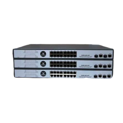 E1000-16P-4Cf Poe Commando Scout E1000 16X100M Full Poe/Poe+ 2X1Gbe/2X1G Sfp Combo Uplinks 260W Unmanaged Switch - Color: Black