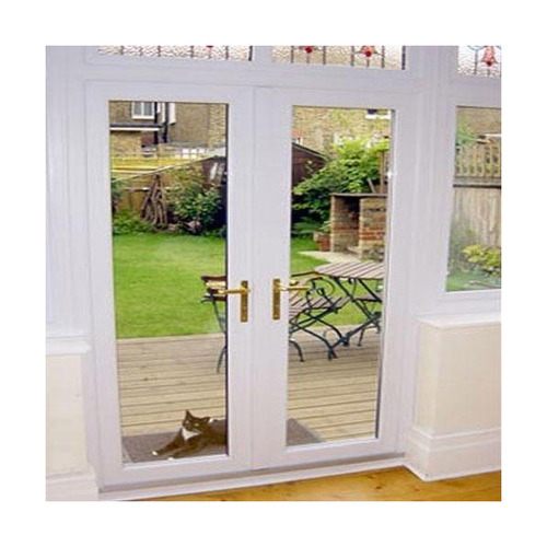 White Upvc Casement Doors