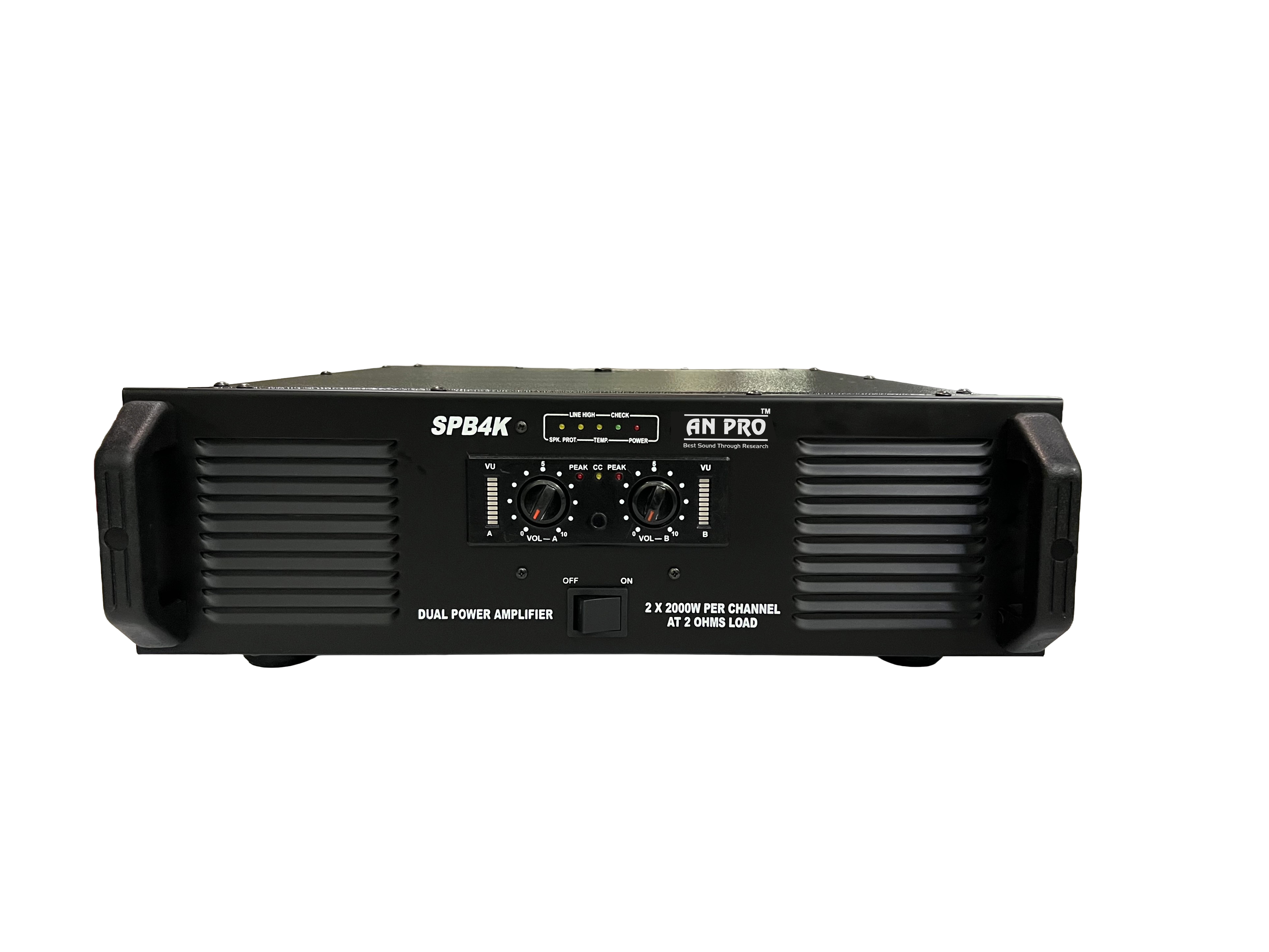 Anpro Spb4K Dual Power Amplifier - Color: Black