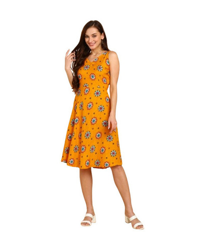 American Creap Frock For Girl
