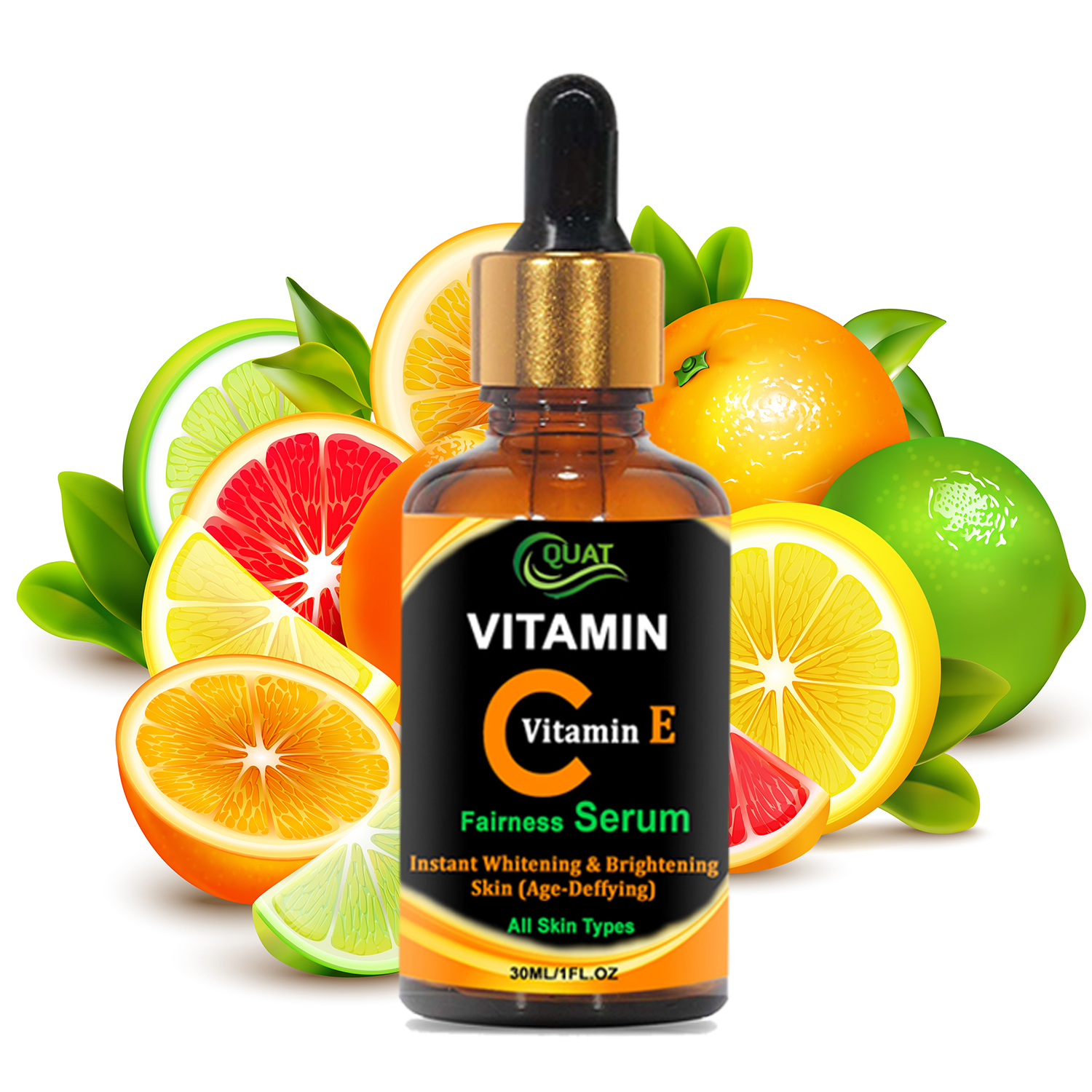 Face Serum With Vitamin C And E 30Ml - Best For: Daily Use