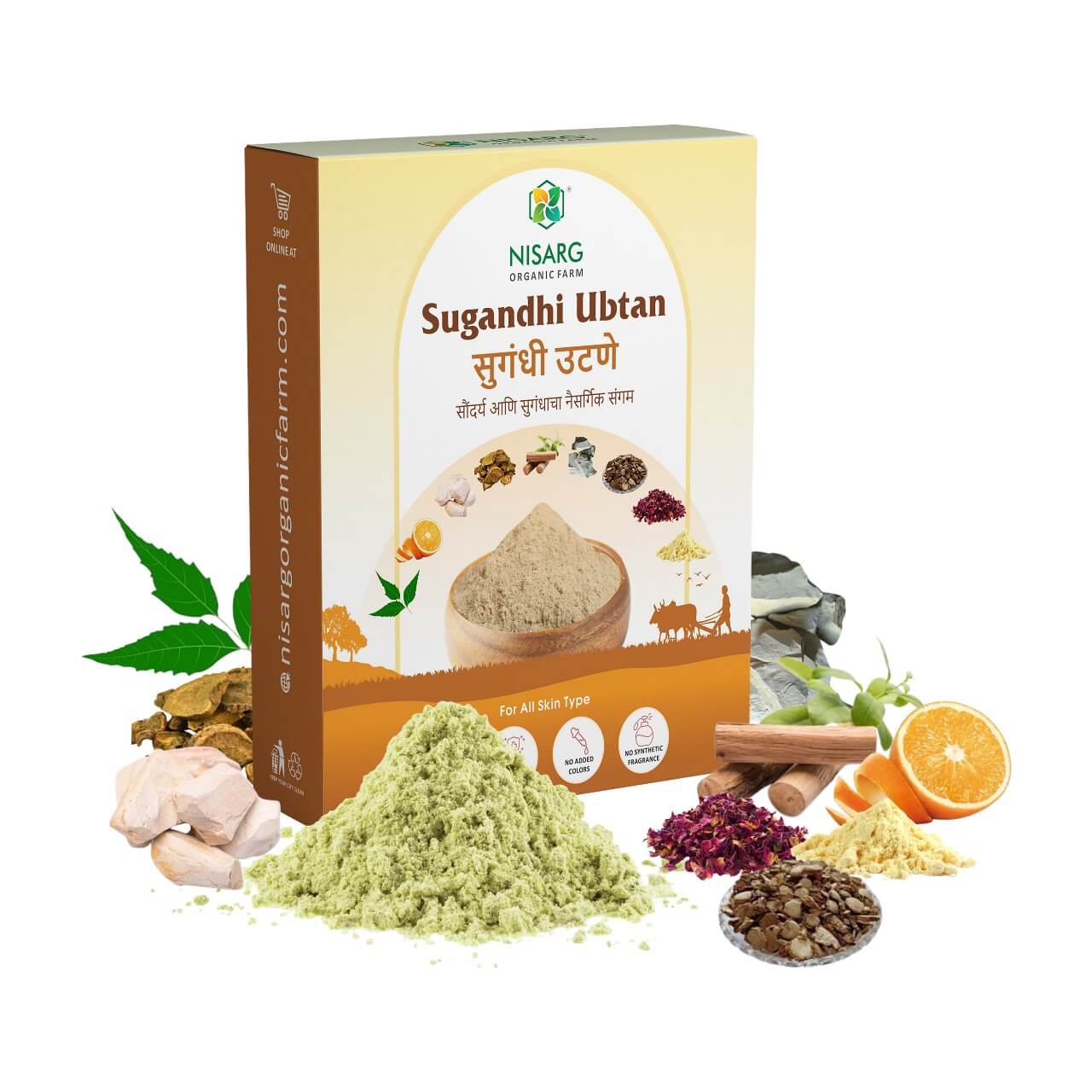 Organic Sugandhi Ubtan Powder