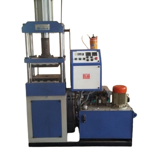 Compression Mould Machine - Color: Blue