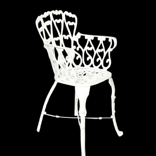 Cast Aluminium Chair - Assembly: No Assembly Required