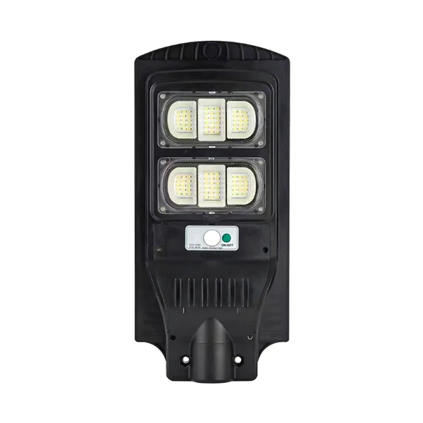 100 Watt Integrated Solar Street Light - Color: Black