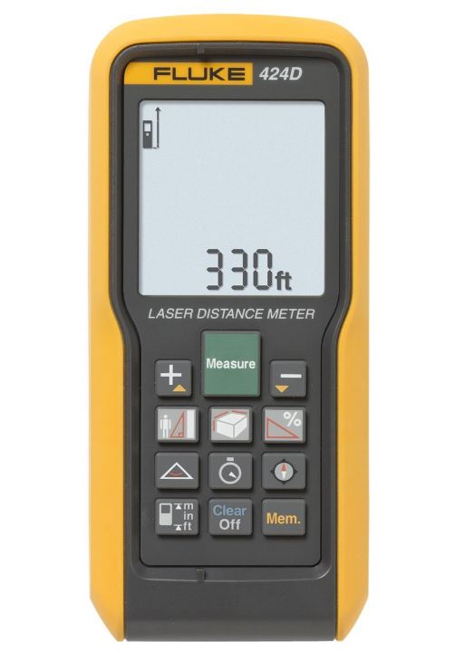 Laser Distance Meter Fluke 424D - Height: 33 Millimeter (Mm)