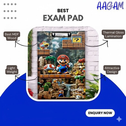 Exam Pad (Mdf) - Feature: Holding Documents