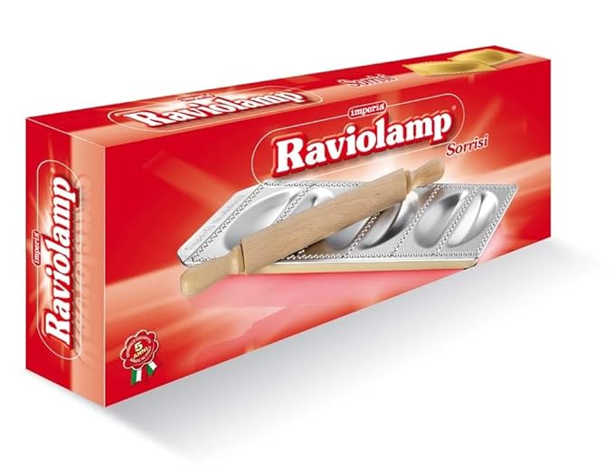 Imperia Raviolamp Ravioli Mould Sorrisi 06 - Color: Silver