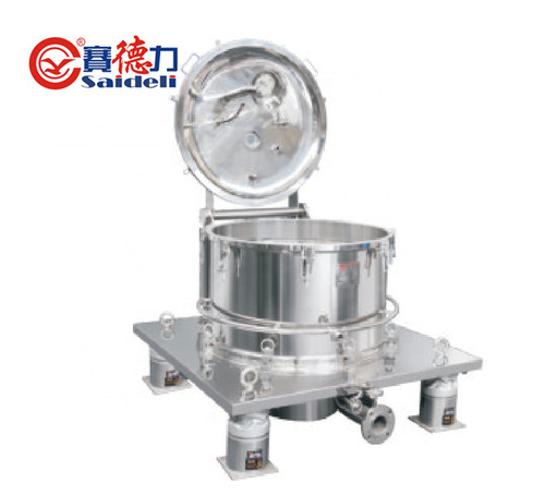Vertical Centrifugal Sugar Peeling Machine - Color: Silver