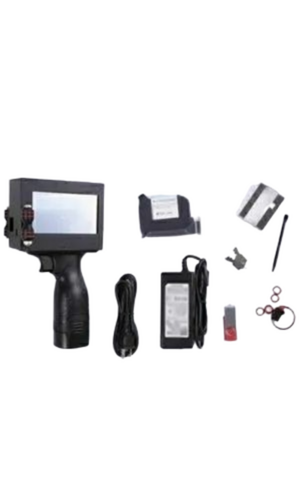 Handheld Ink Jet Batch Coding Machine - Color: Black