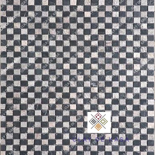 Black And White Natural Stone Mosaic Tile