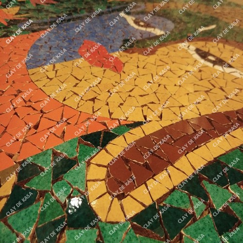 Cement Mosaic Tiles - Color: Multi Color