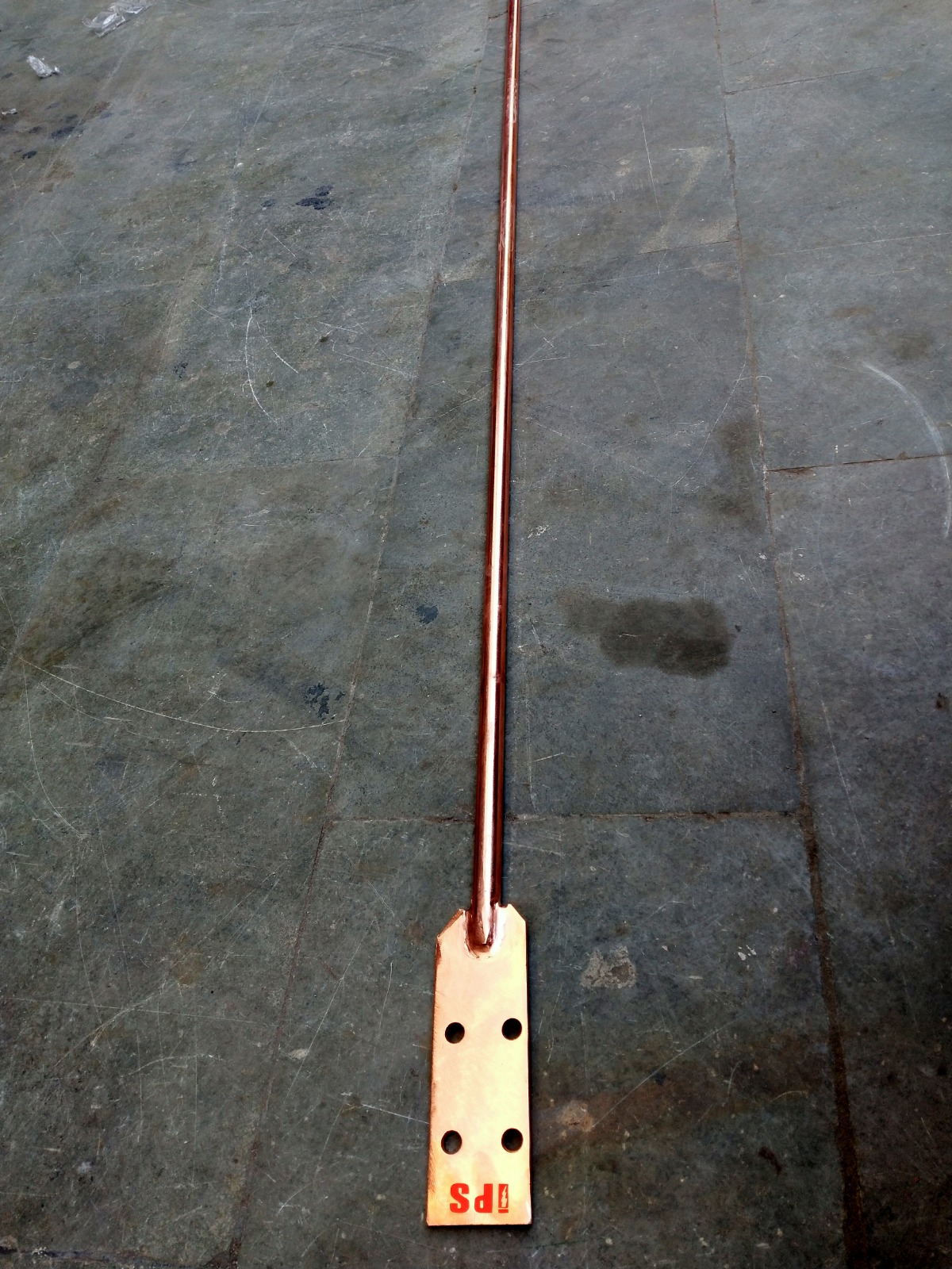 Copper Bounded Earthing Rod 14mm 1mtr - Diameter: 14 Millimeter (mm)