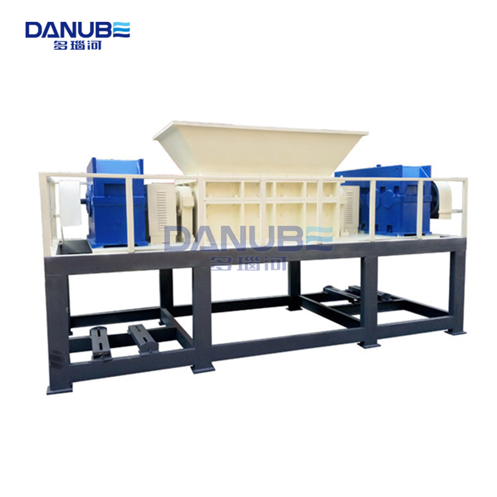 Pe Film Paper Shredding Equipment Plastic Coated Paper Shredder Pet Plastic Crushing Machine - Dimension (L*W*H): 2900X1360X2120 Millimeter (Mm)