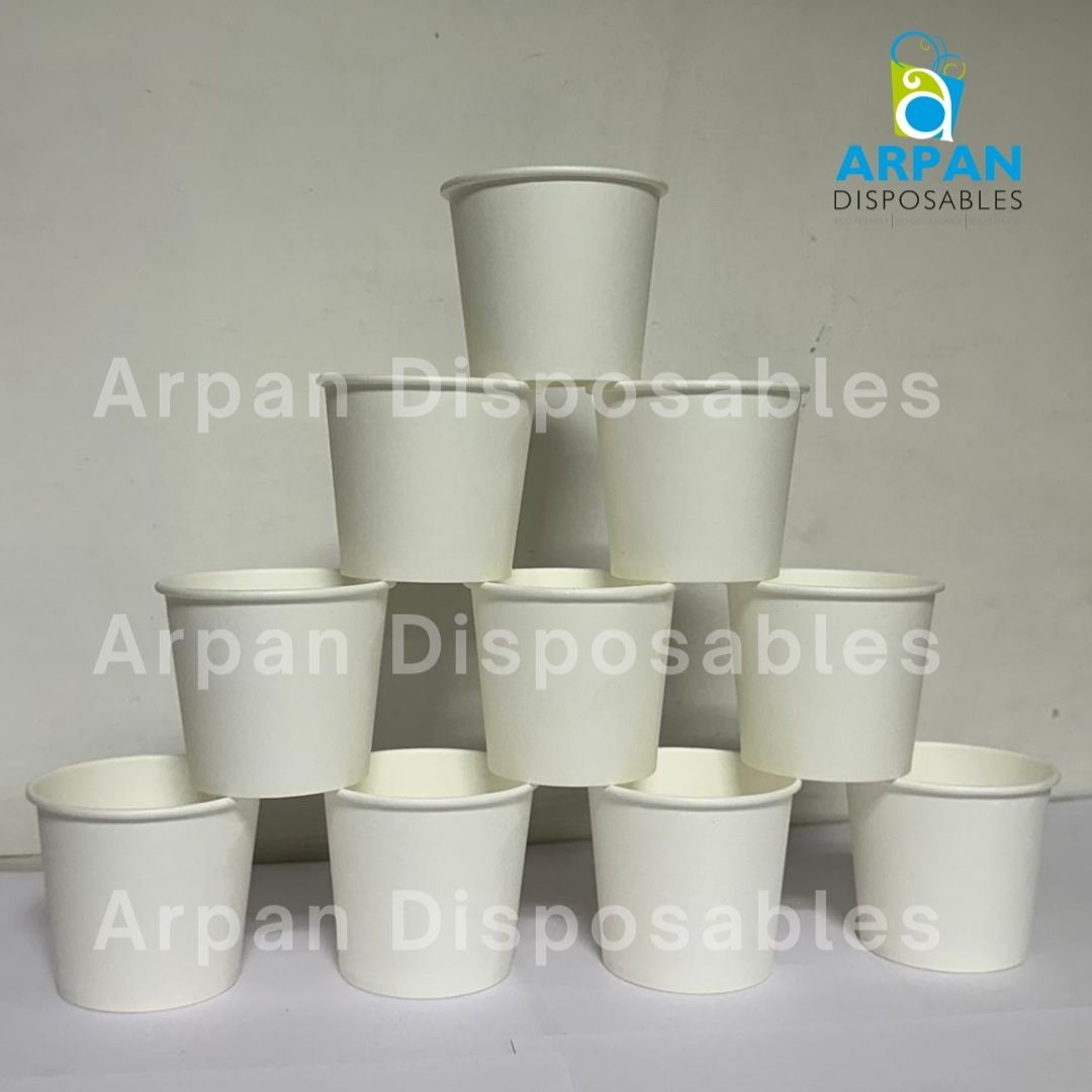 150 Ml White Paper Cup