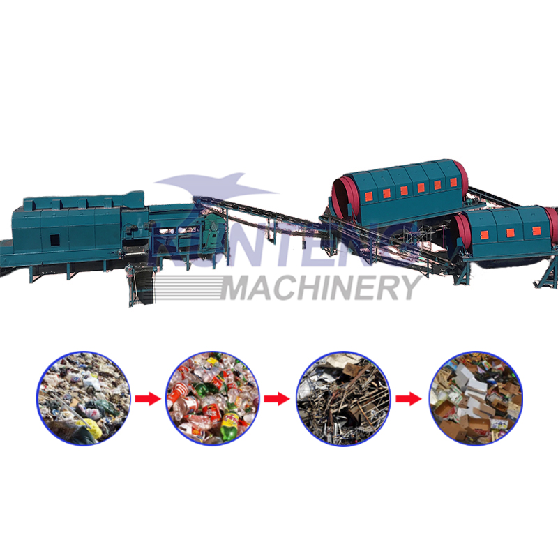 Industrial Construction Waste Solid Waste Screening Equipment - Color: Customized