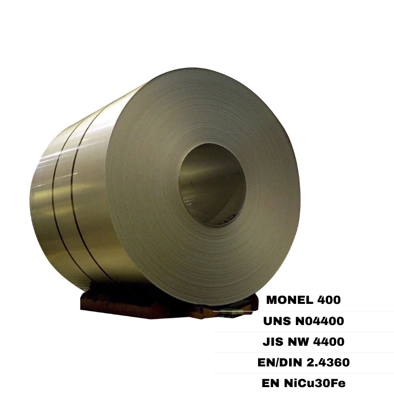 400 Uns N04400 Coil - Stainless Steel Silver Strip, Plain Roll, Fine Finished, Durable, Corrosion Resistant, Solid Hardness, Grade A