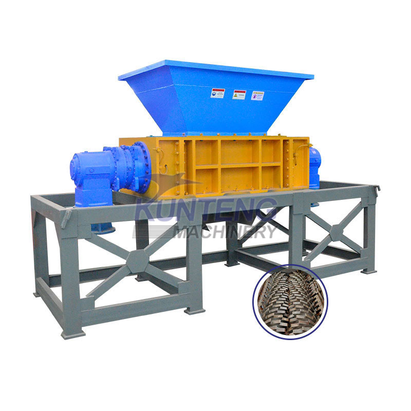 Dual Axis Garbage Shredder Clothing Waste Shredder - Dimension (L*W*H): 2800*1300*1850 Millimeter (Mm)