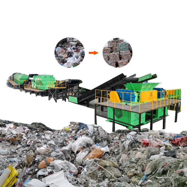 Rotten Garbage Sorting Equipment Landfilling Of Stale Garbage Sorting And Processing Line Waste Recycling Machine - Bag Size: Large