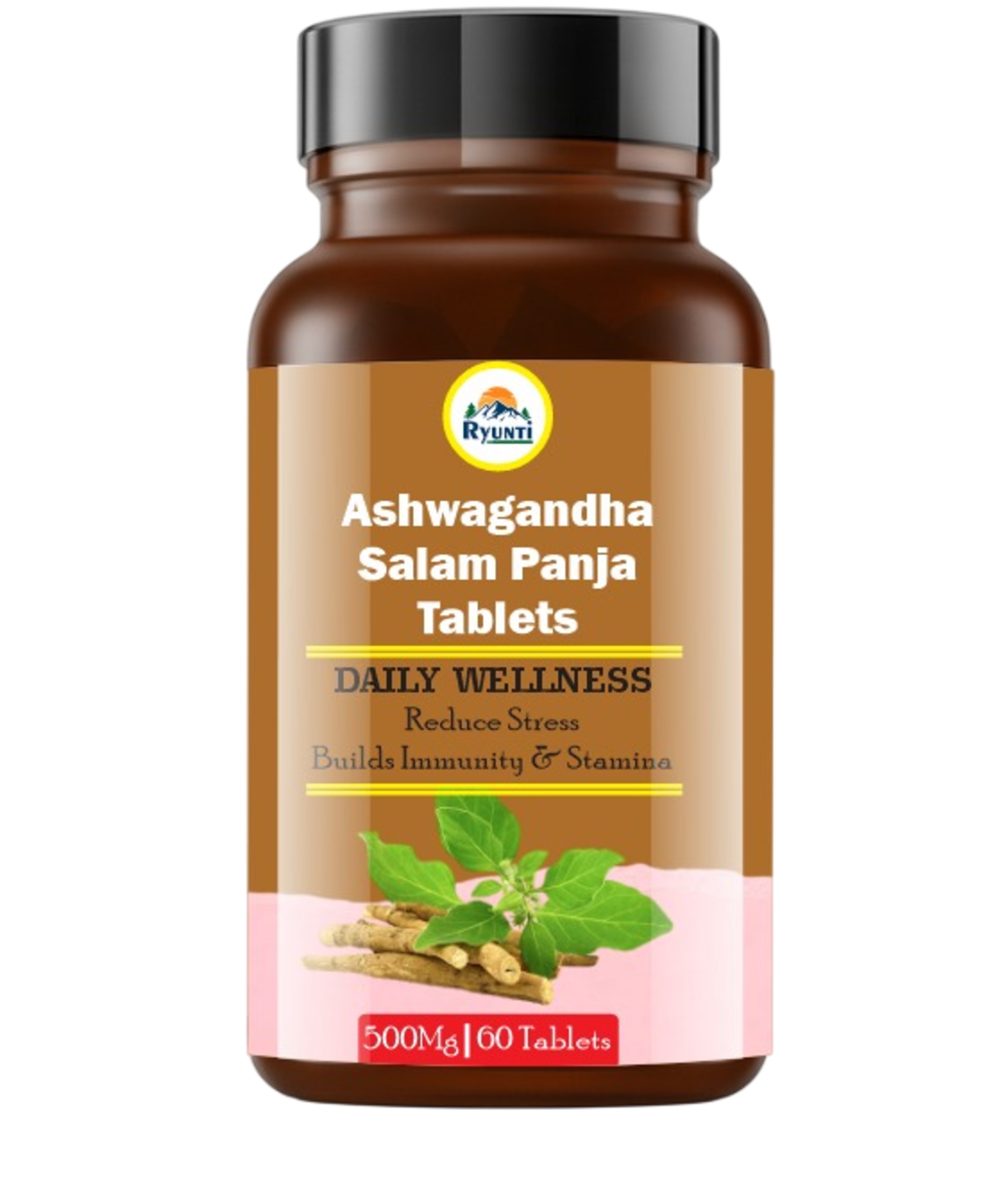 Ashwagandha Salam Panja Tablets Pack of 60 Tablets