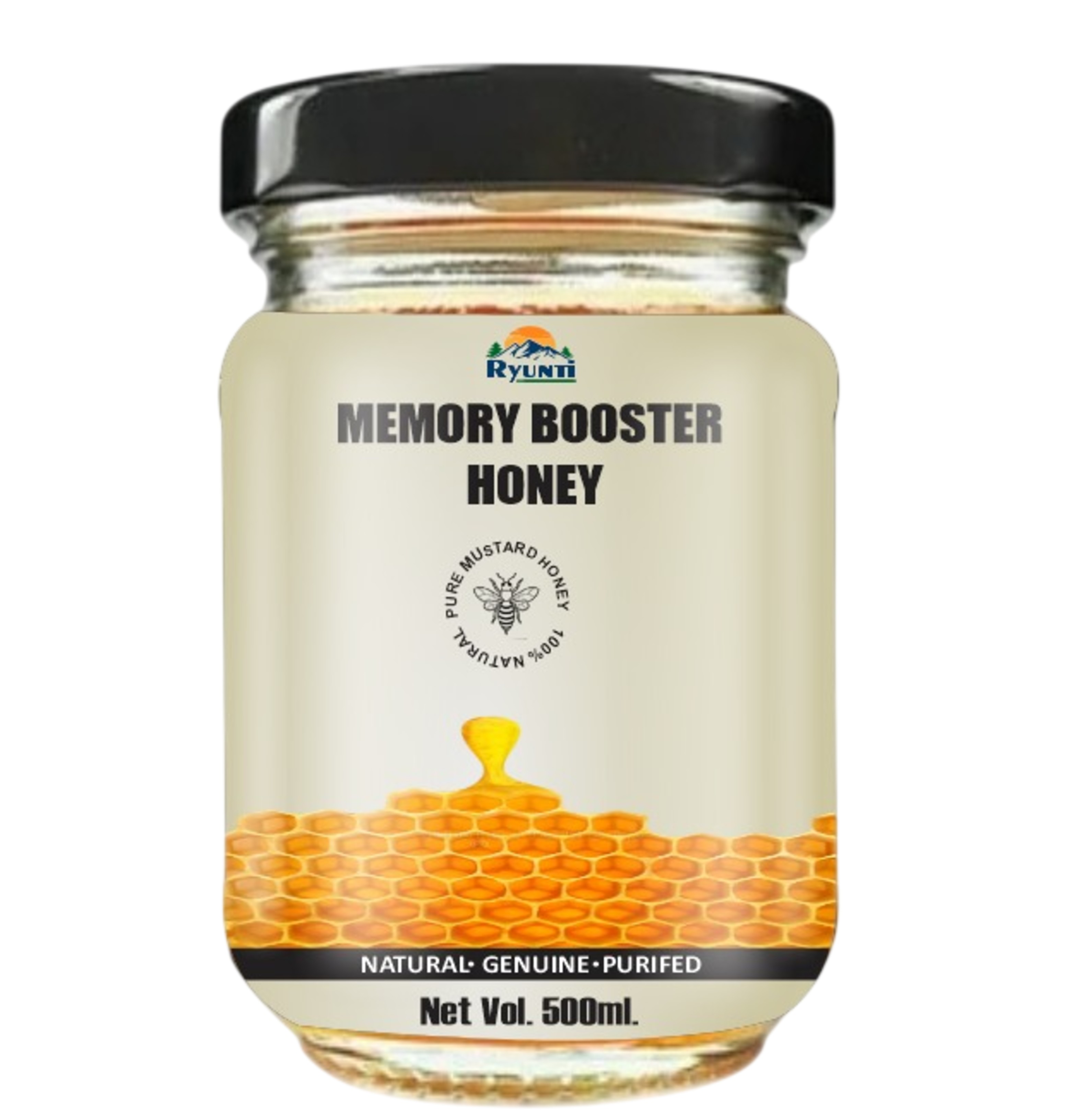 Memory Booster Honey 500Ml - Product Type: Herbal Extract