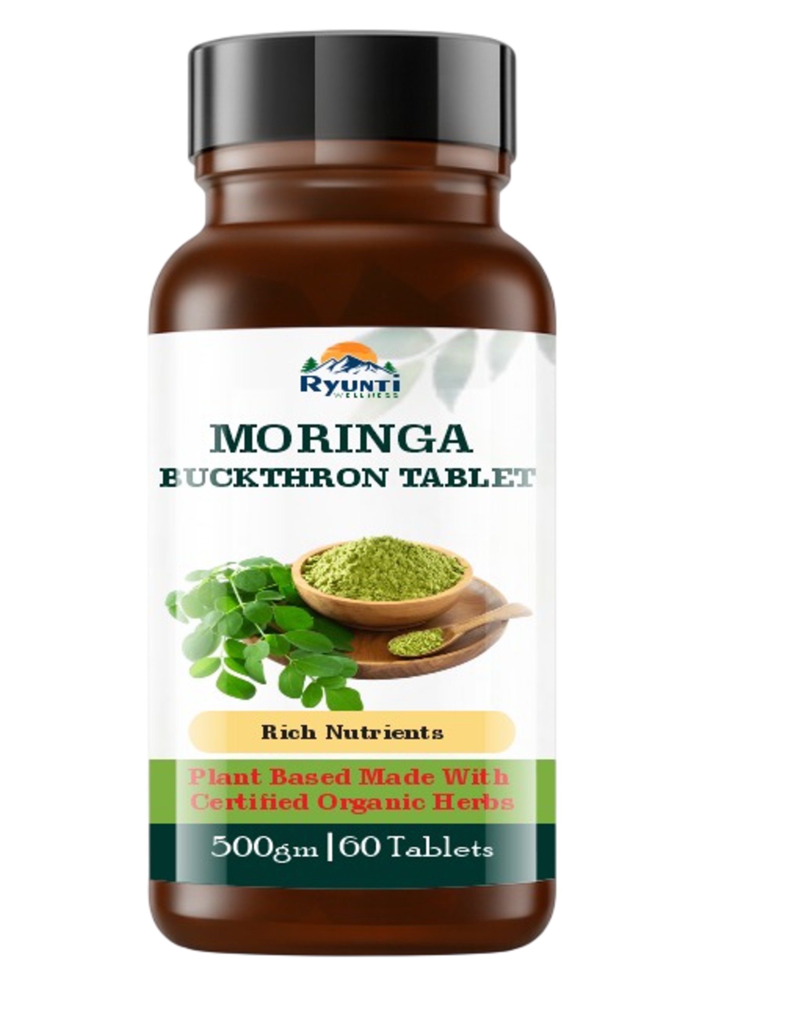 Moringa Buckthron Tablets Pack Of 60 Tablets - Age Group: For Adults