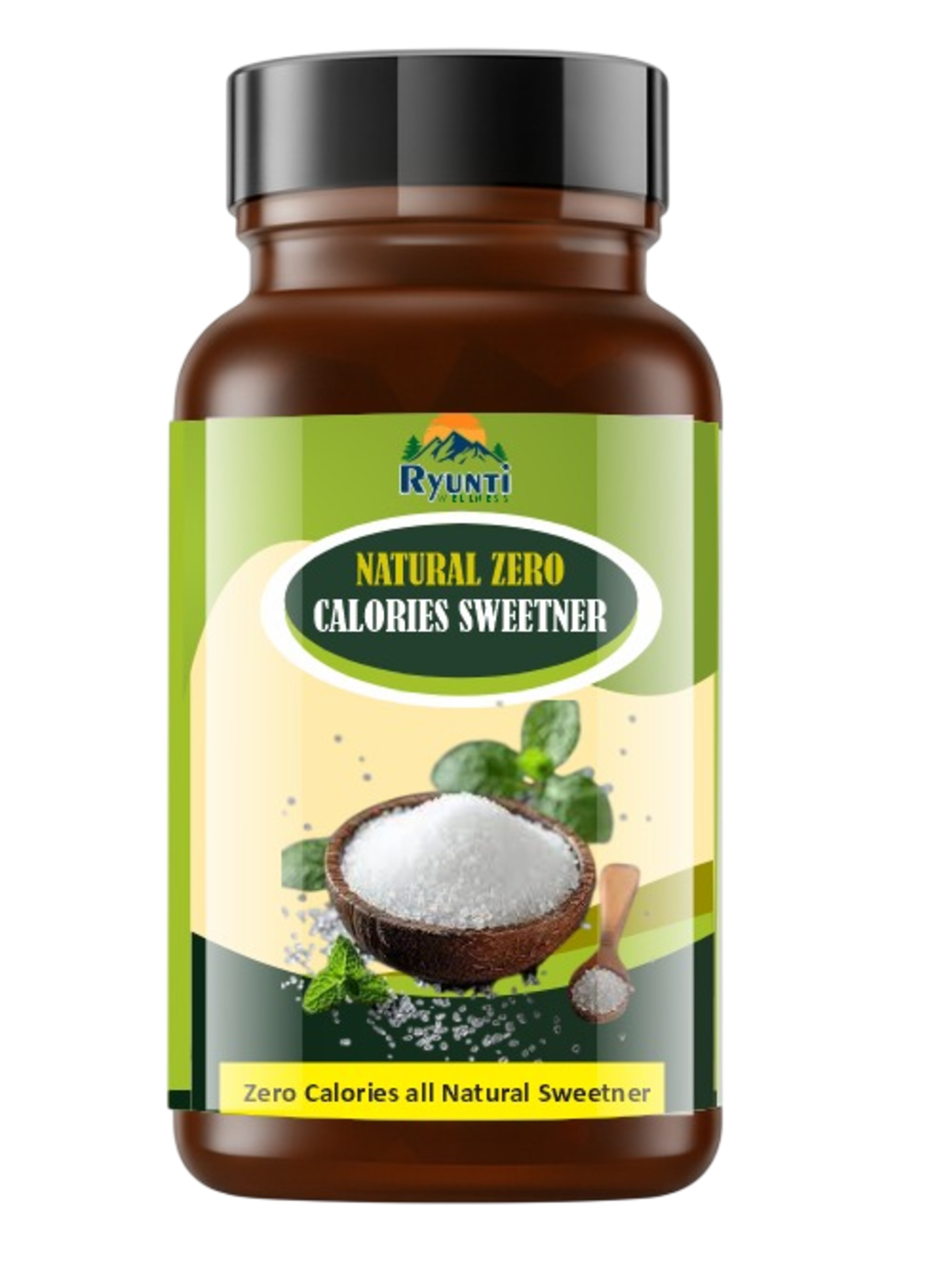 Natural Zero Calories Sweetener 500Gm - Color: White