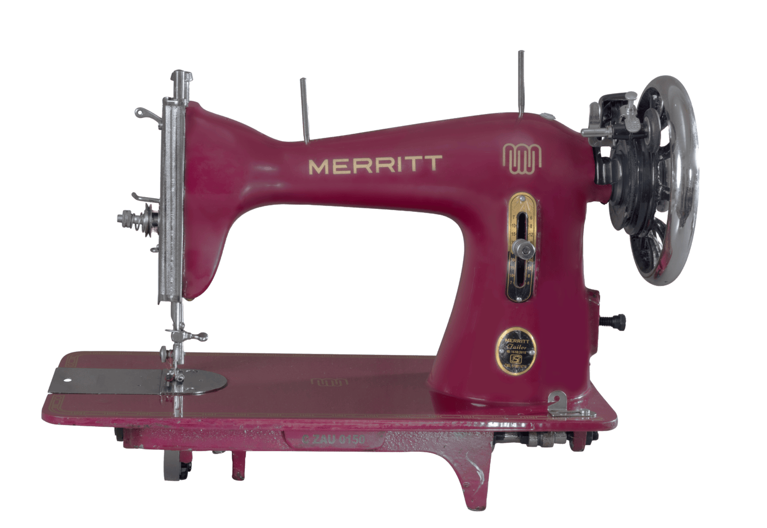 Singer Merritt Tailor Head Red Sewing Machine