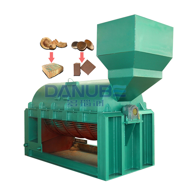 Coconut Husk Shredding Machine Coconut Fiber Processing Equipment Coconut Husk Defibering Machine - Color: Customized