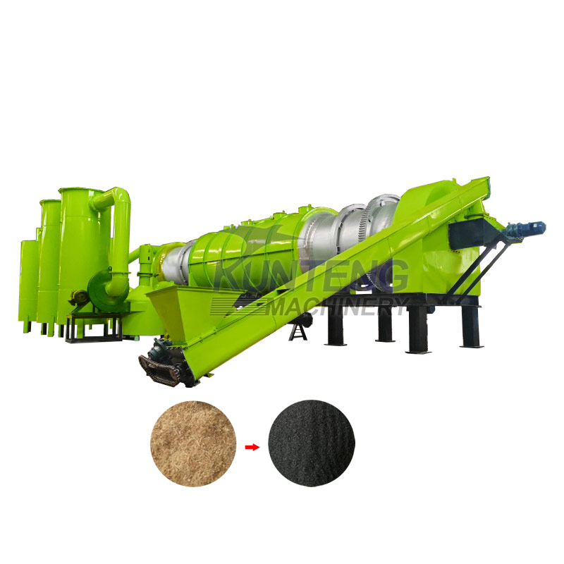 Coconut Shell Carbonization Furnace Coffee Shell Carbonization Furnace - Application: Rice Husks