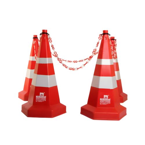 Pvc Traffic Cone - Color: Red
